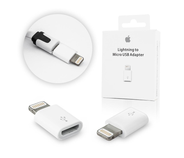 Apple Adapter Lightning - Micro USB - 151174 - zdjęcie 2